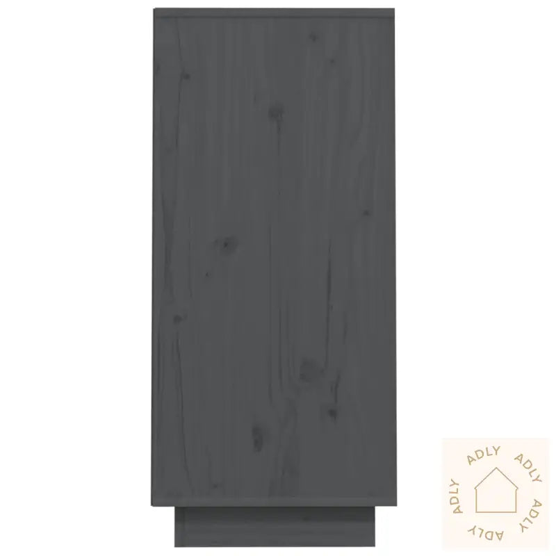 Konsollskap Grå 60X34X75 Cm Heltre Furu