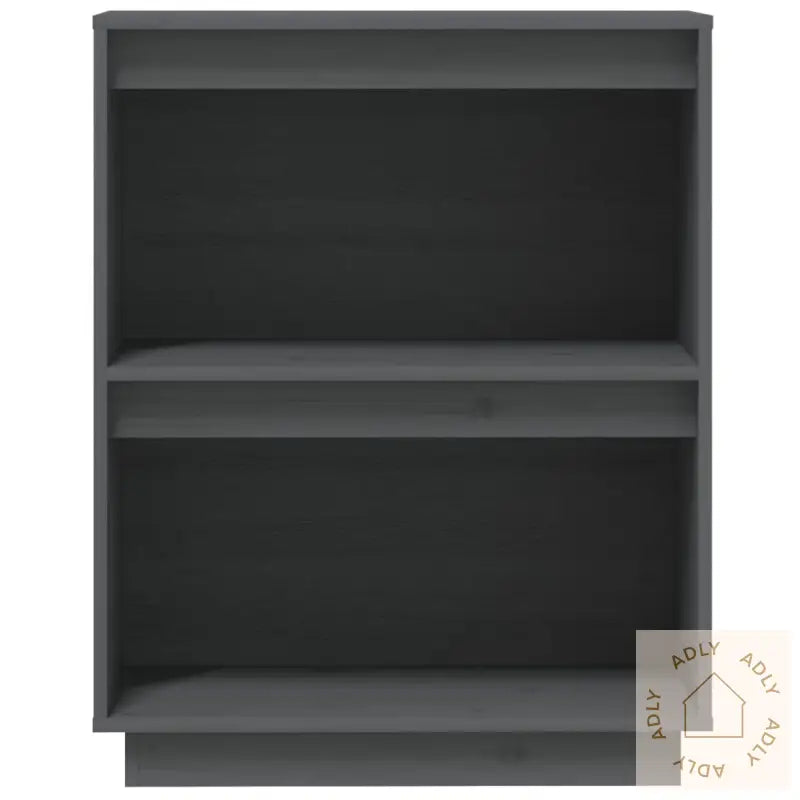 Konsollskap Grå 60X34X75 Cm Heltre Furu