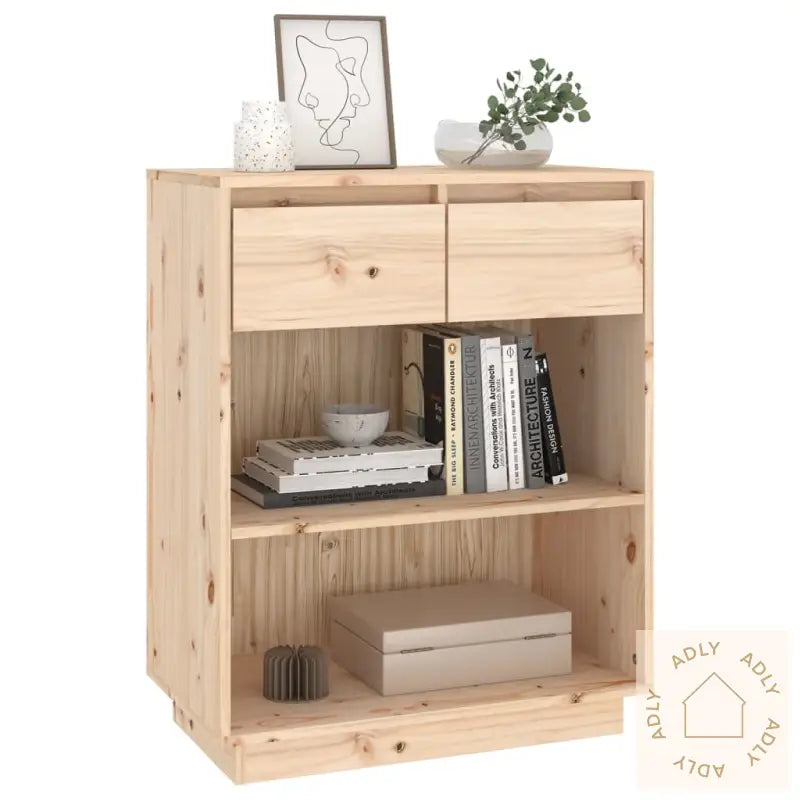 Konsollskap 60X34X75 Cm Heltre Furu