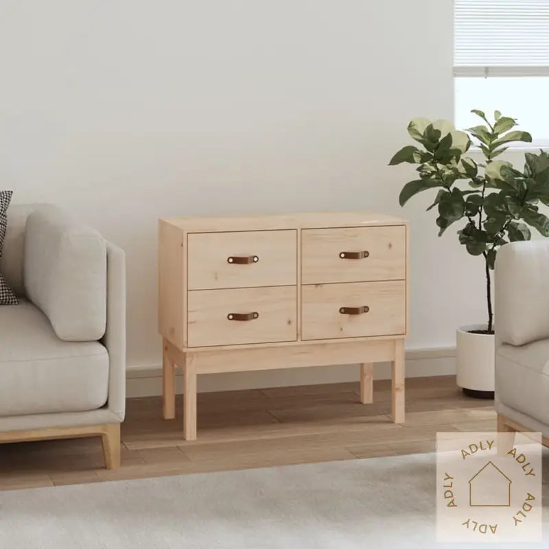 Konsollskap 90X40X78 Cm Heltre Furu