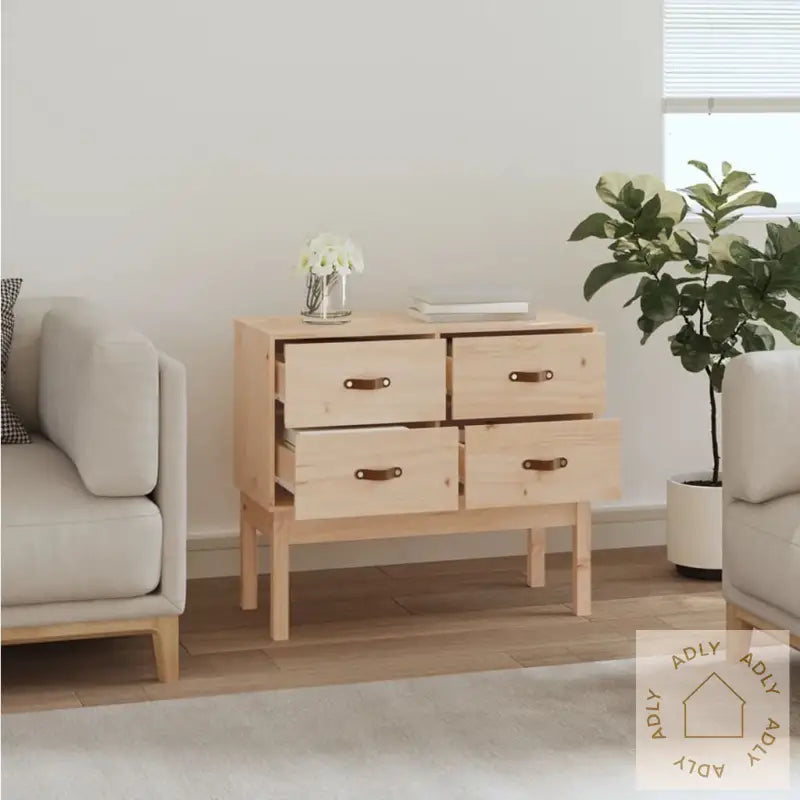 Konsollskap 90X40X78 Cm Heltre Furu