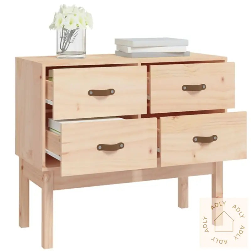 Konsollskap 90X40X78 Cm Heltre Furu