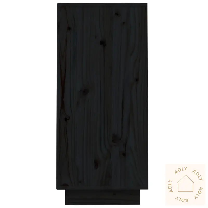 Konsollskap Svart 60X34X75 Cm Heltre Furu
