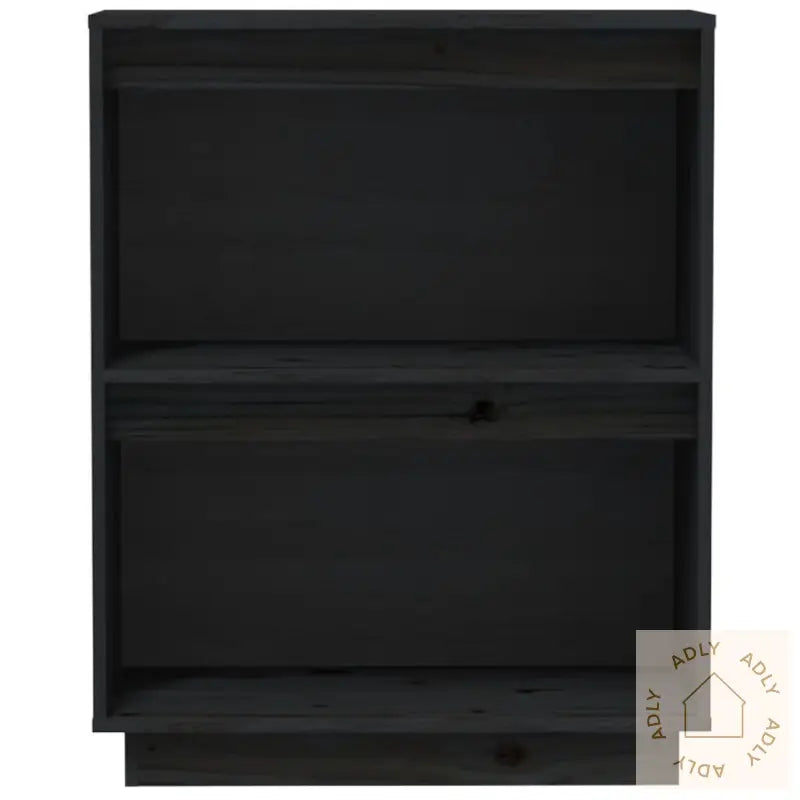Konsollskap Svart 60X34X75 Cm Heltre Furu