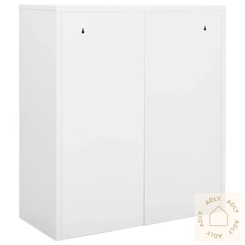 Kontorskap Hvit 90X40X102 Cm Stål