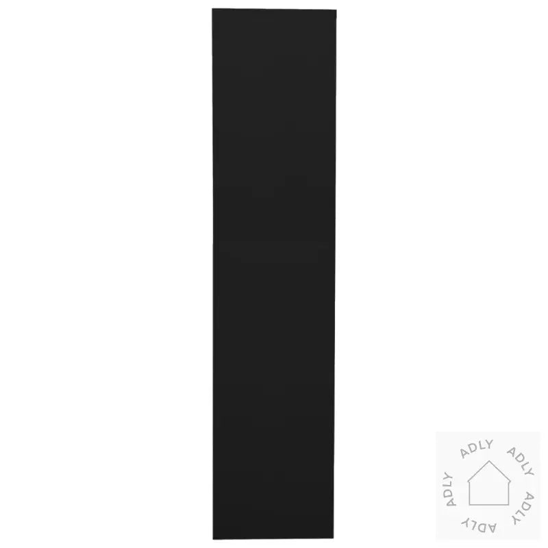 Kontorskap Svart 90X40X180 Cm Stål