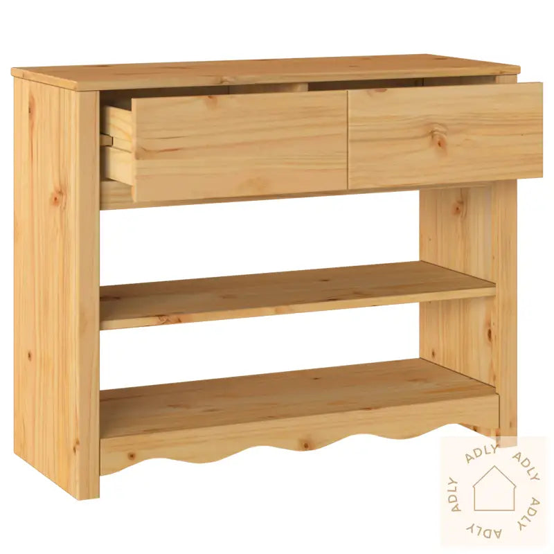 Konsollbord &quot;Drammen&quot; 89,5X37X73 Cm Solid Tre Furu