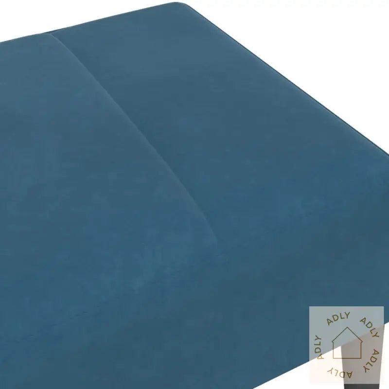 Fotskammel Blå 77X55X31 Cm Fløyel