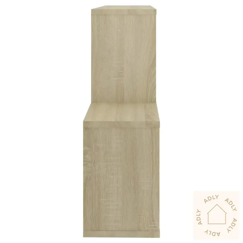 Vegghylle Sonoma Eik 100X18X53 Cm Konstruert Tre