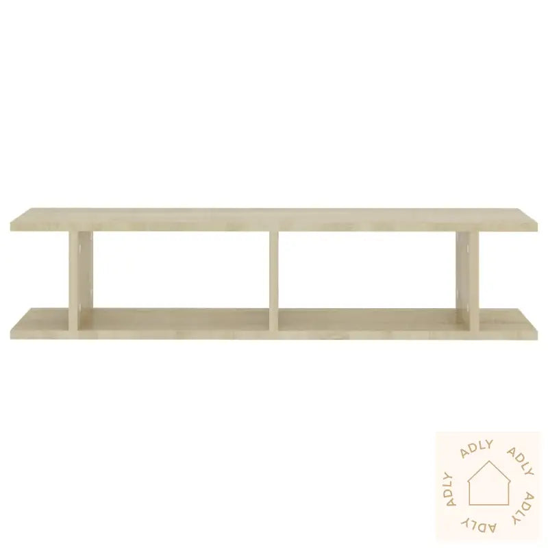 Vegghyller 2 Stk Sonoma Eik 90X18X20 Cm Konstruert Tre