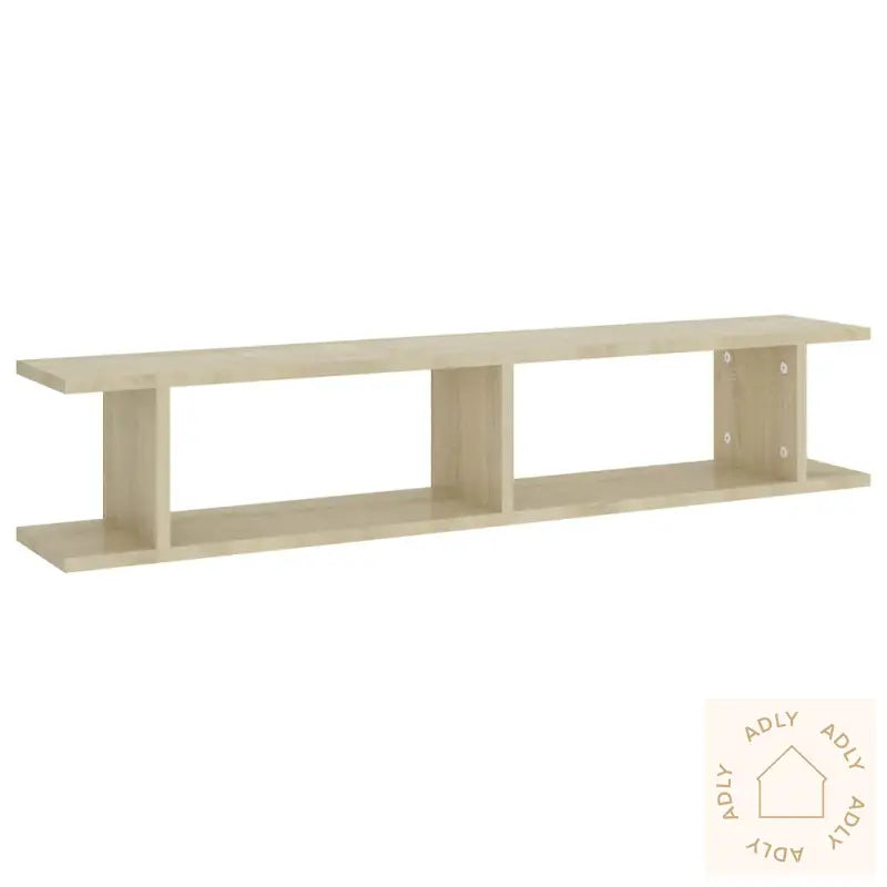 Vegghyller 2 Stk Sonoma Eik 105X18X20 Cm Konstruert Tre