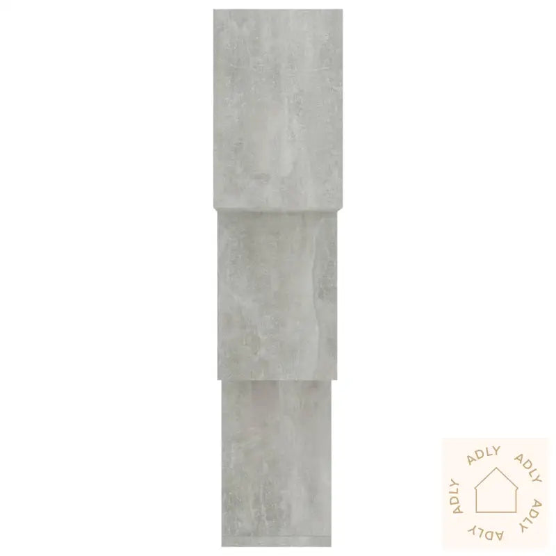 Vegghyller Kubeformet Betonggrå 68X15X68 Cm Konstruert Tre
