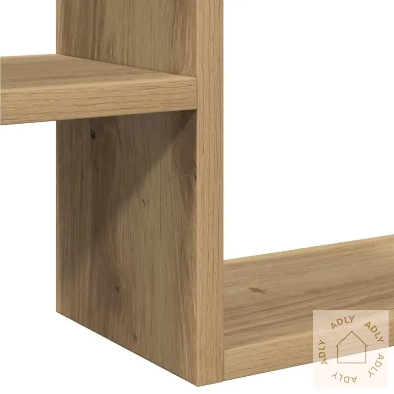 Vegghyller Kube 2 Stk Artisan Eik 50X15X50 Cm Konstruert Tre
