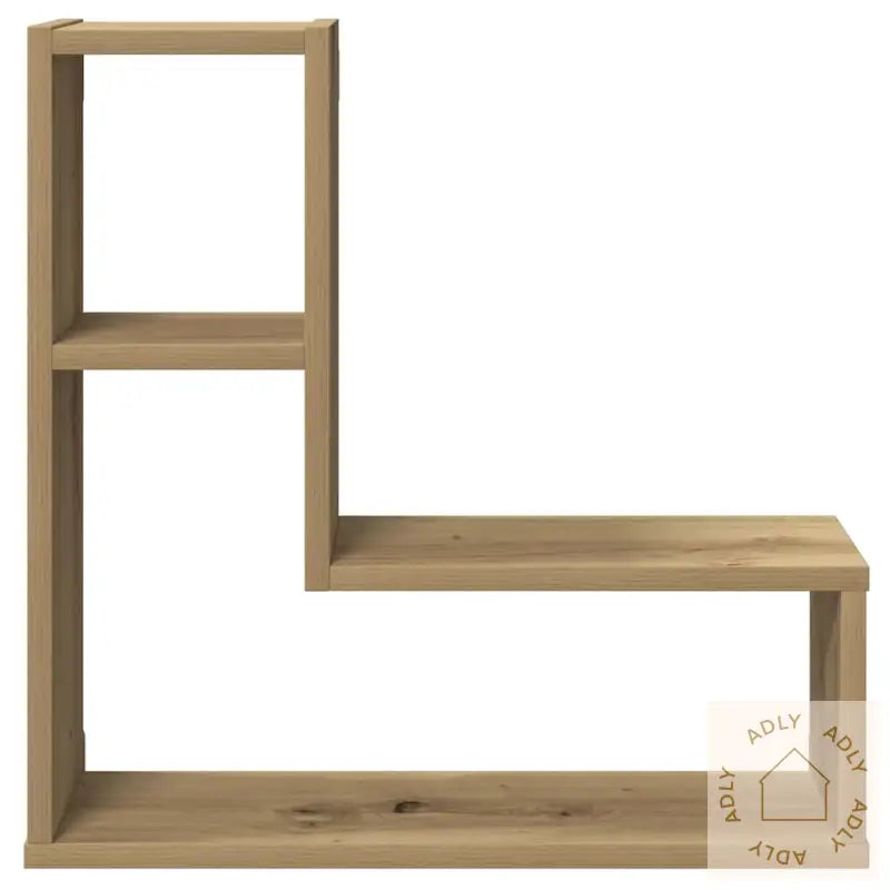 Vegghyller Kube 2 Stk Artisan Eik 50X15X50 Cm Konstruert Tre