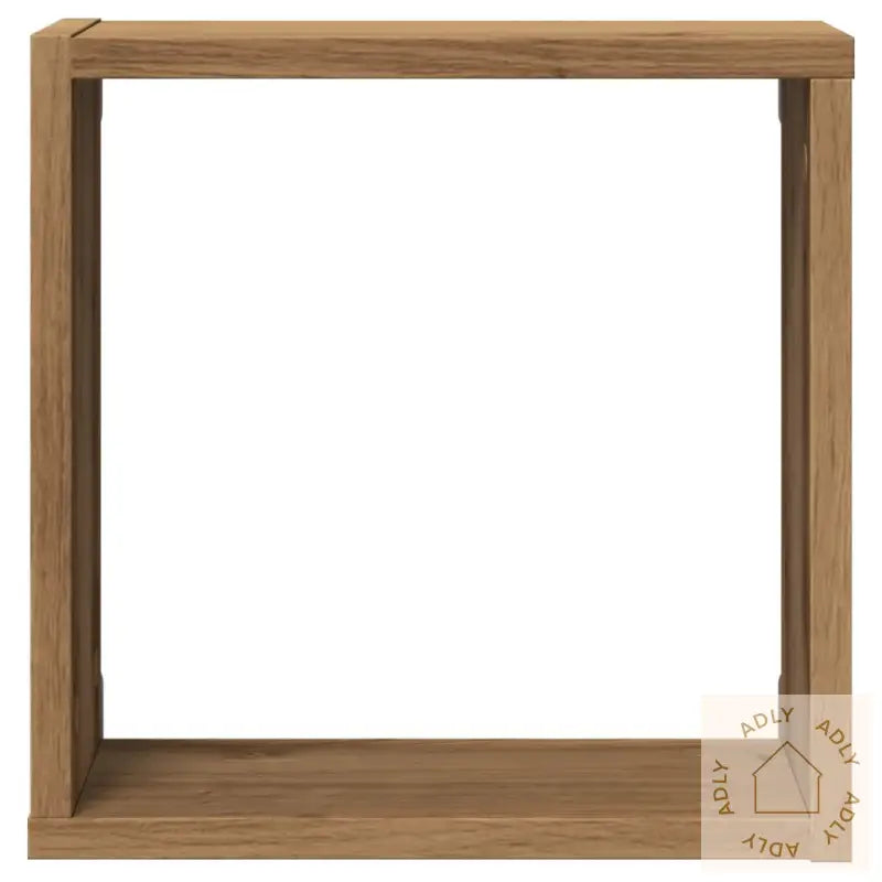 Vegghyller Kube 4 Stk Artisan Eik 30X15X30 Cm Konstruert Tre