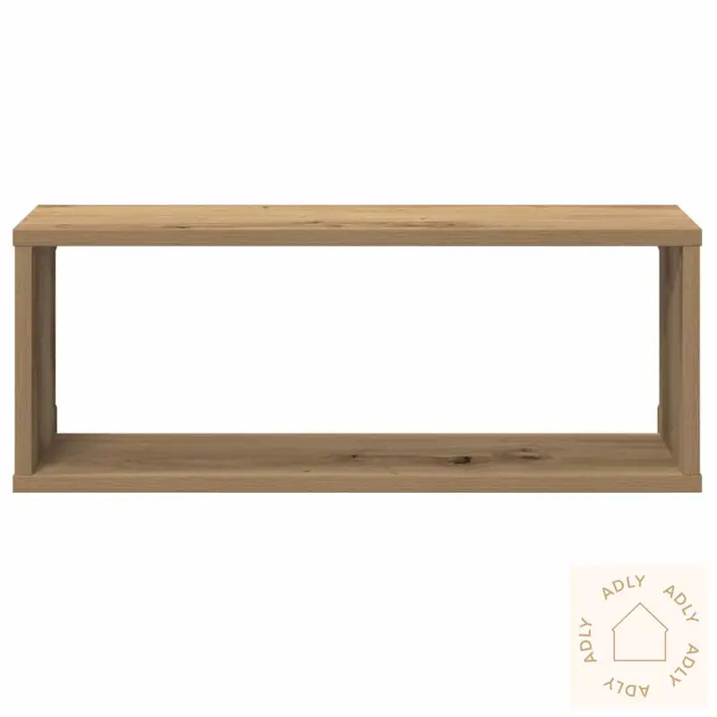 Vegghyller Kube 2 Stk Artisan Eik 60X15X23 Cm Konstruert Tre