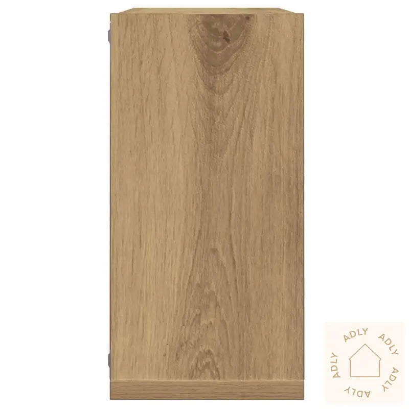 Vegghyller Kube 2 Stk Artisan Eik 30X15X30 Cm Konstruert Tre