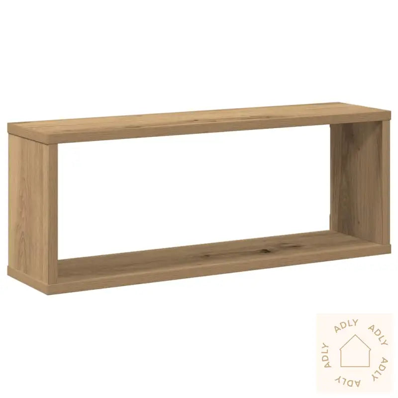 Vegghyller Kube 2 Stk Artisan Eik 60X15X23 Cm Konstruert Tre
