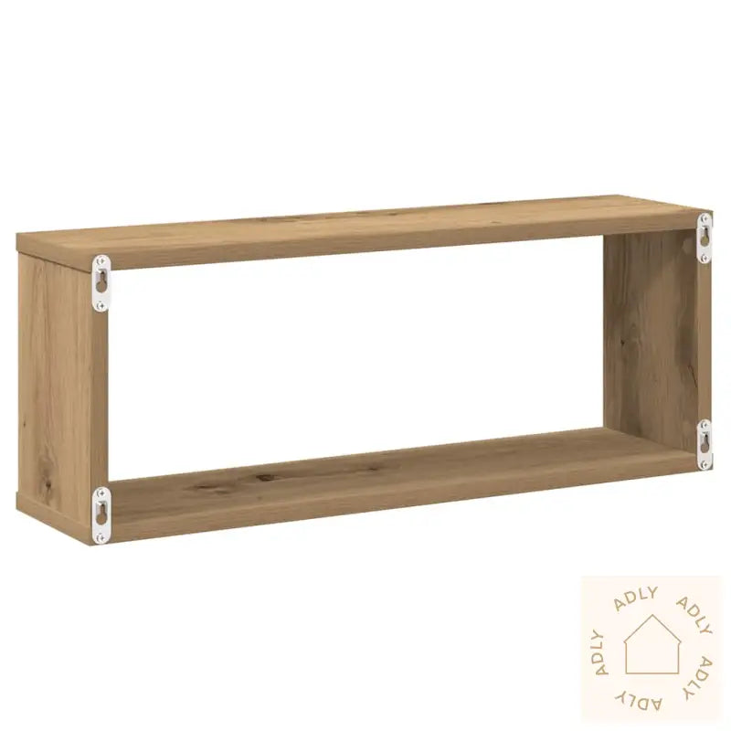 Vegghyller Kube 4 Stk Artisan Eik 60X15X23 Cm Konstruert Tre