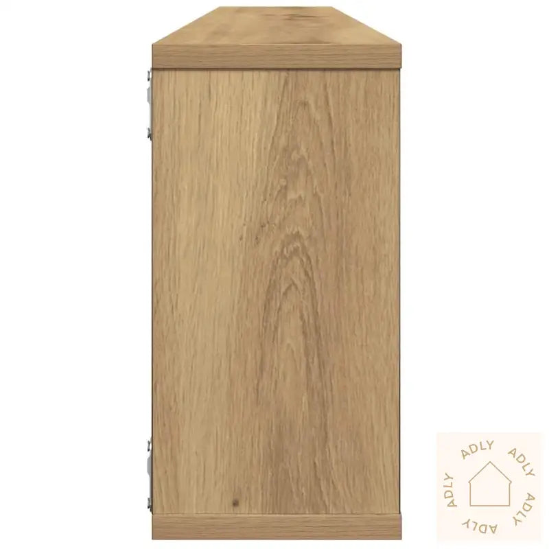 Vegghyller Kube 4 Stk Artisan Eik 100X15X30 Cm Konstruert Tre
