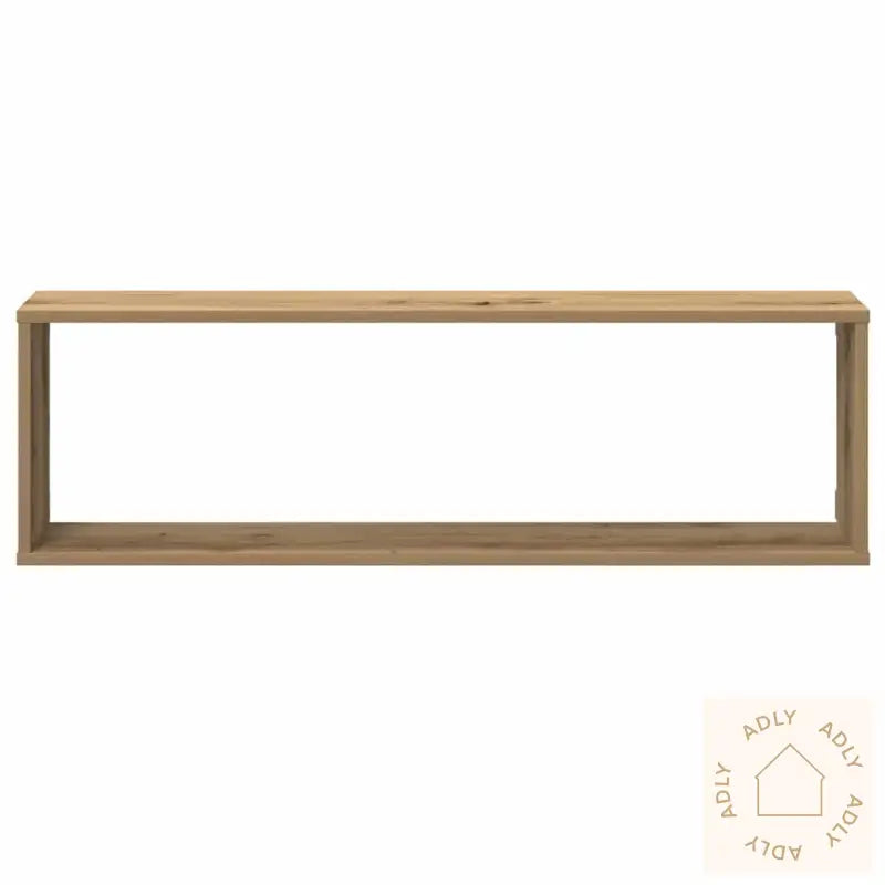 Vegghyller Kube 4 Stk Artisan Eik 100X15X30 Cm Konstruert Tre
