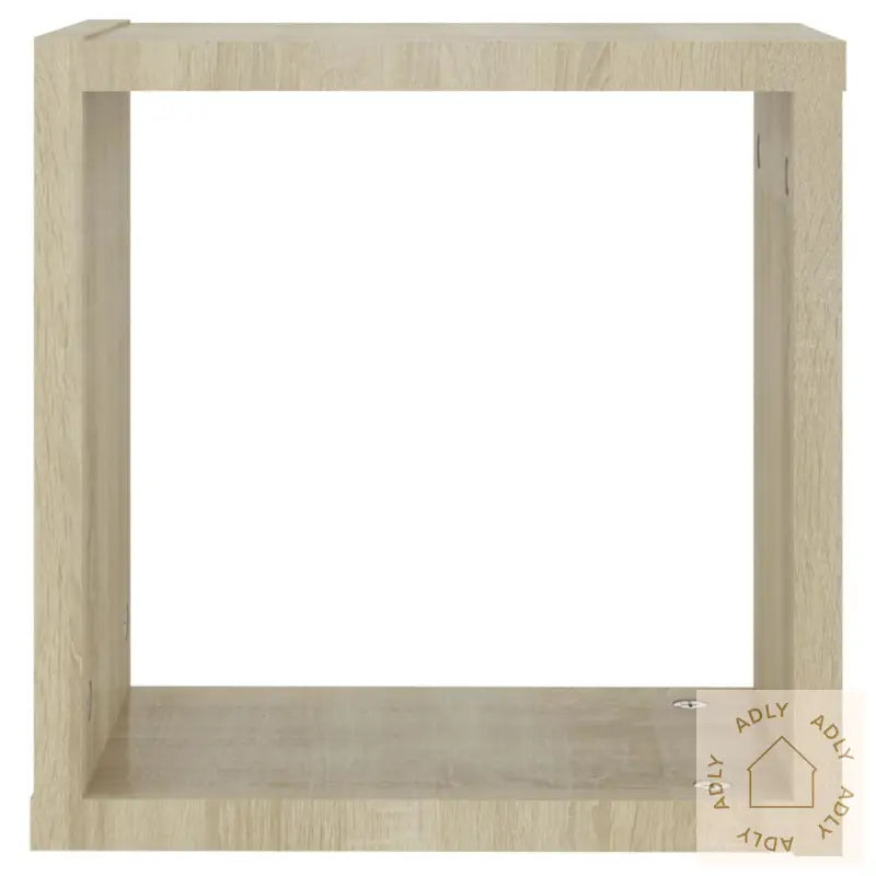 Vegghyller Kubeformet 4 Stk Sonoma Eik 30X15X30 Cm