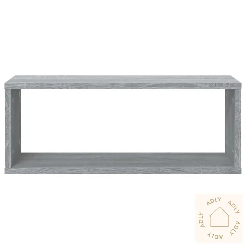 Vegghyller Kube 4 Stk Grå Sonoma 60X15X23 Cm Konstruert Tre