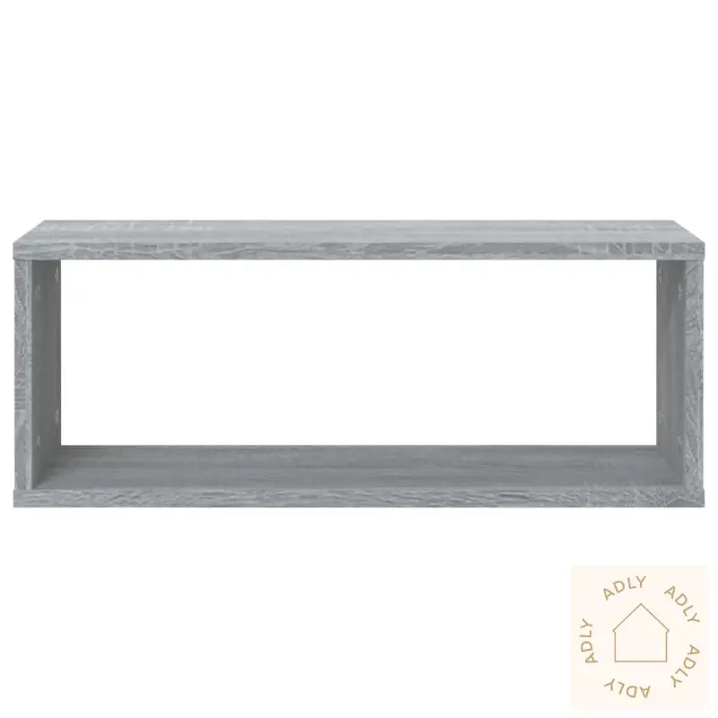 Vegghyller Kube 6 Stk Grå Sonoma 60X15X23 Cm Konstruert Tre