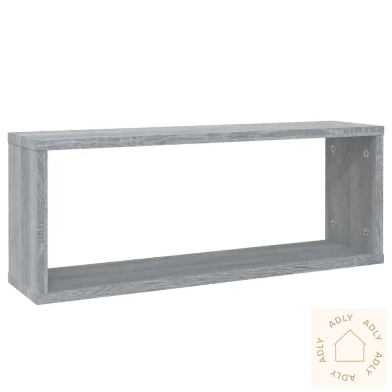 Vegghyller Kube 6 Stk Grå Sonoma 60X15X23 Cm Konstruert Tre