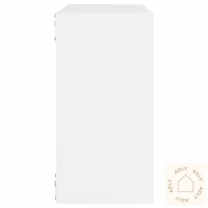 Vegghyller Kubeformet 2 Stk Hvit 30X15X30 Cm