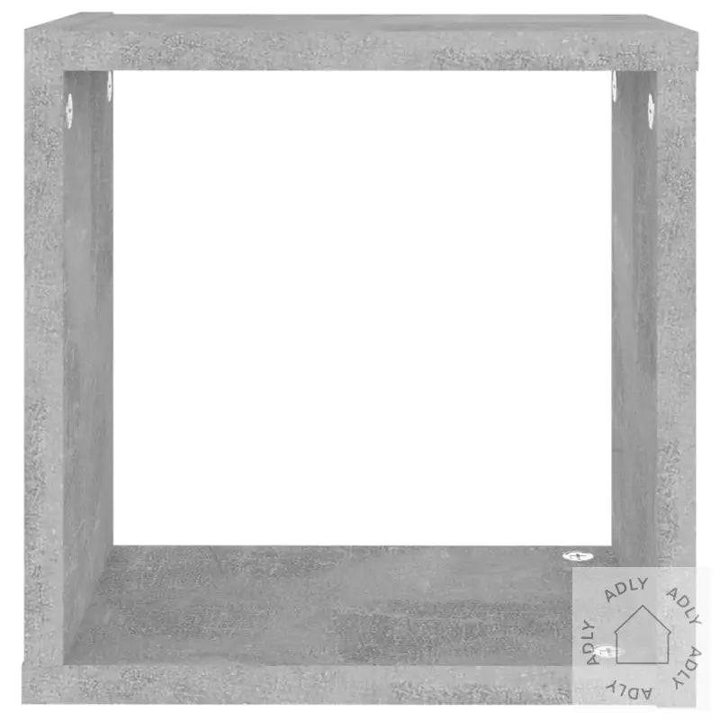 Vegghyller Kubeformet 4 Stk Betonggrå 26X15X26 Cm