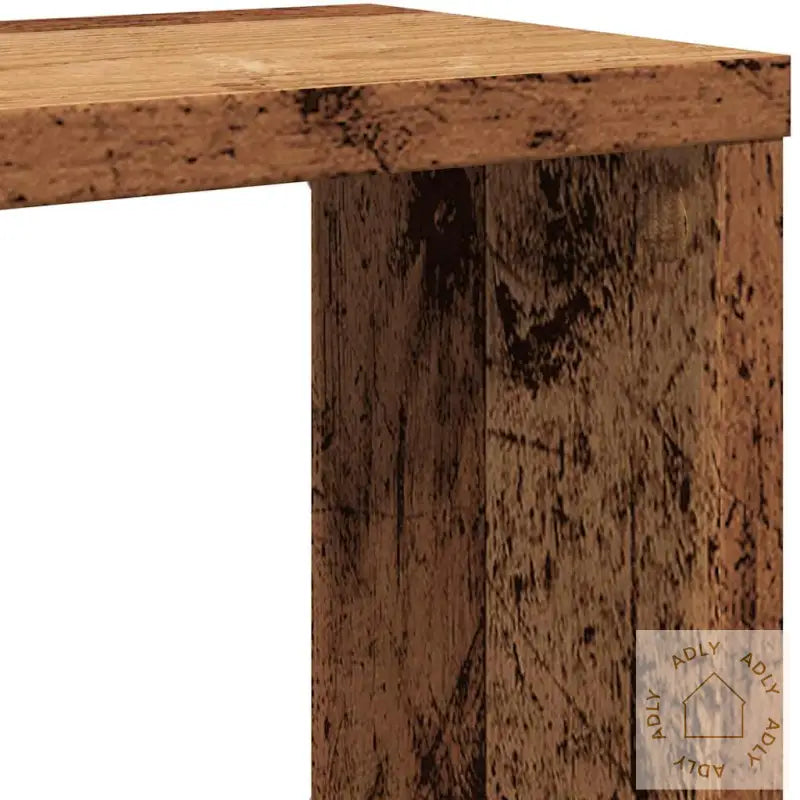 Vegghyller Kube 2 Stk Gammelt Tre 60X15X23 Cm Konstruert Tre