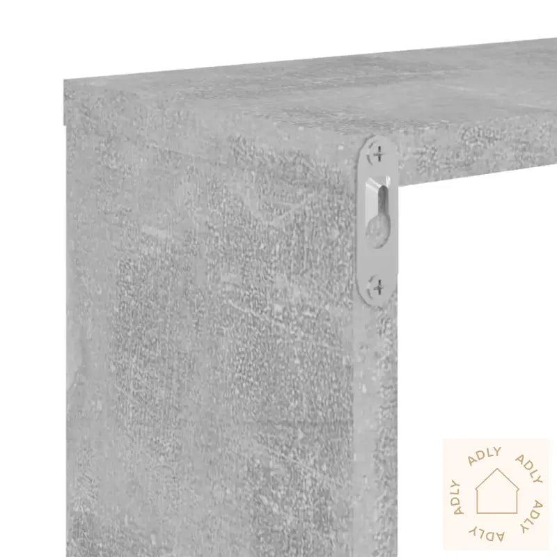 Vegghyller Kubeformet 4 Stk Betonggrå 26X15X26 Cm
