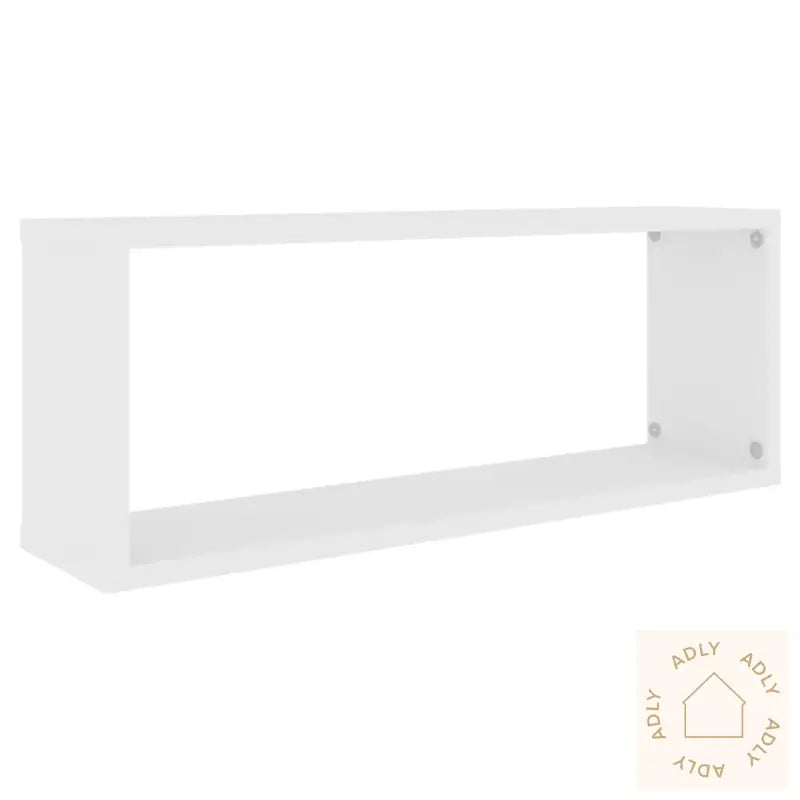 Vegghyller Kubeformet 6 Stk Hvit 60X15X23 Cm Konstruert Tre