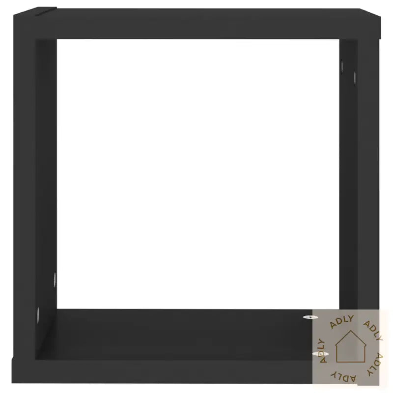 Vegghyller Kubeformet 6 Stk Svart 30X15X30 Cm