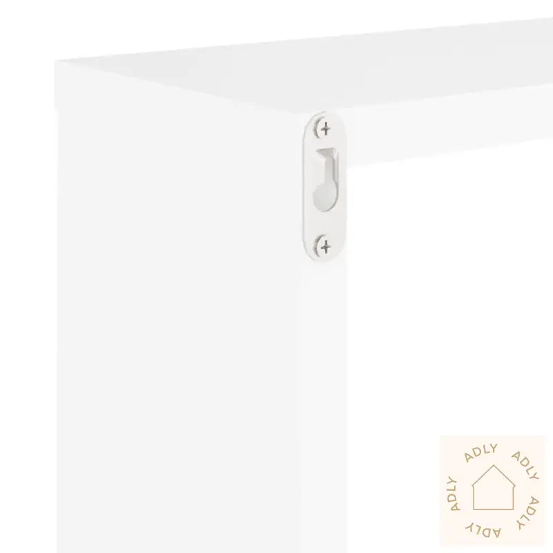 Vegghyller Kubeformet 4 Stk Hvit 30X15X30 Cm