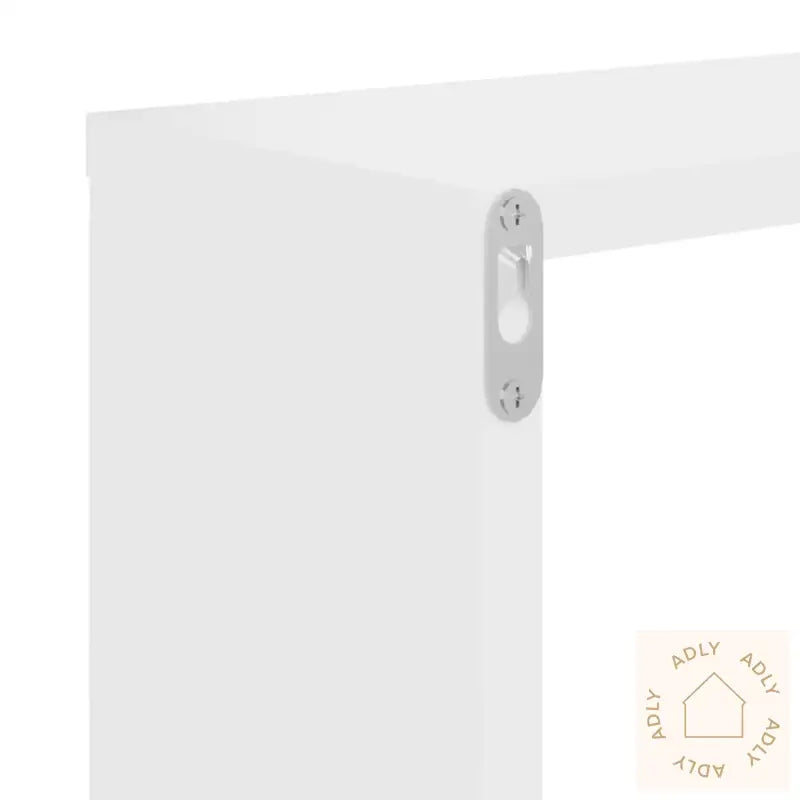Vegghyller Kubeformet 2 Stk Hvit 26X15X26 Cm
