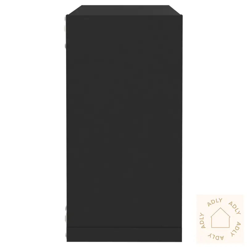 Vegghyller Kubeformet 4 Stk Svart 30X15X30 Cm
