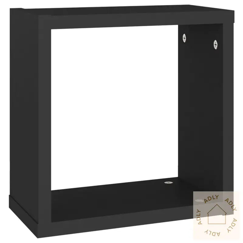 Vegghyller Kubeformet 4 Stk Svart 30X15X30 Cm