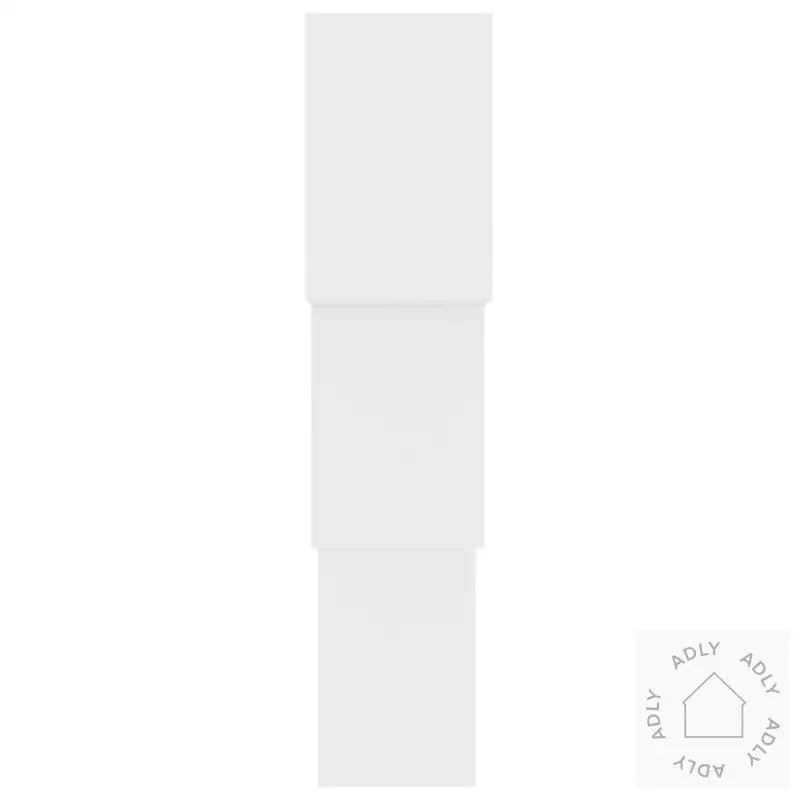Vegghyller Kubeformet Hvit 68X15X68 Cm Sponplate