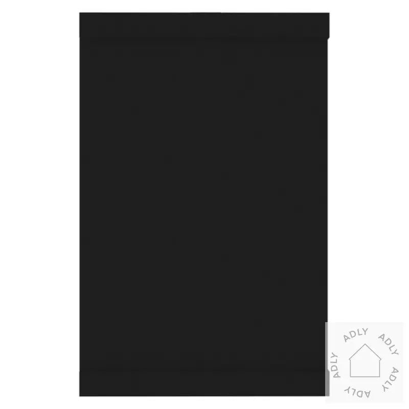 Vegghyller Kubeformet 6 Stk Svart 60X15X23 Cm Konstruert Tre