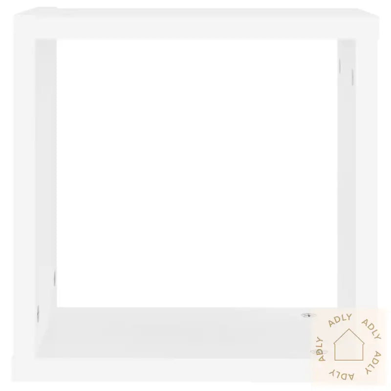 Vegghyller Kubeformet 6 Stk Hvit 30X15X30 Cm