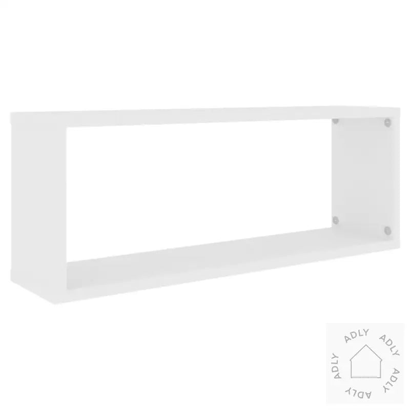 Veggkubehyller 4 Stk Hvit 60X15X23 Cm Konstruert Tre