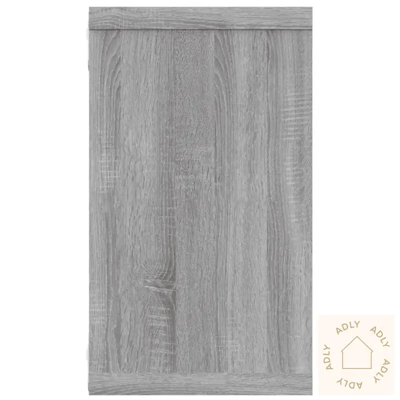Vegghyller Kube 2 Stk Grå Sonoma 80X15X26,5 Cm Konstruert Tre