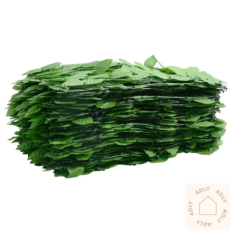 Balkongskjerm Med Grønne Blader 200X100 Cm