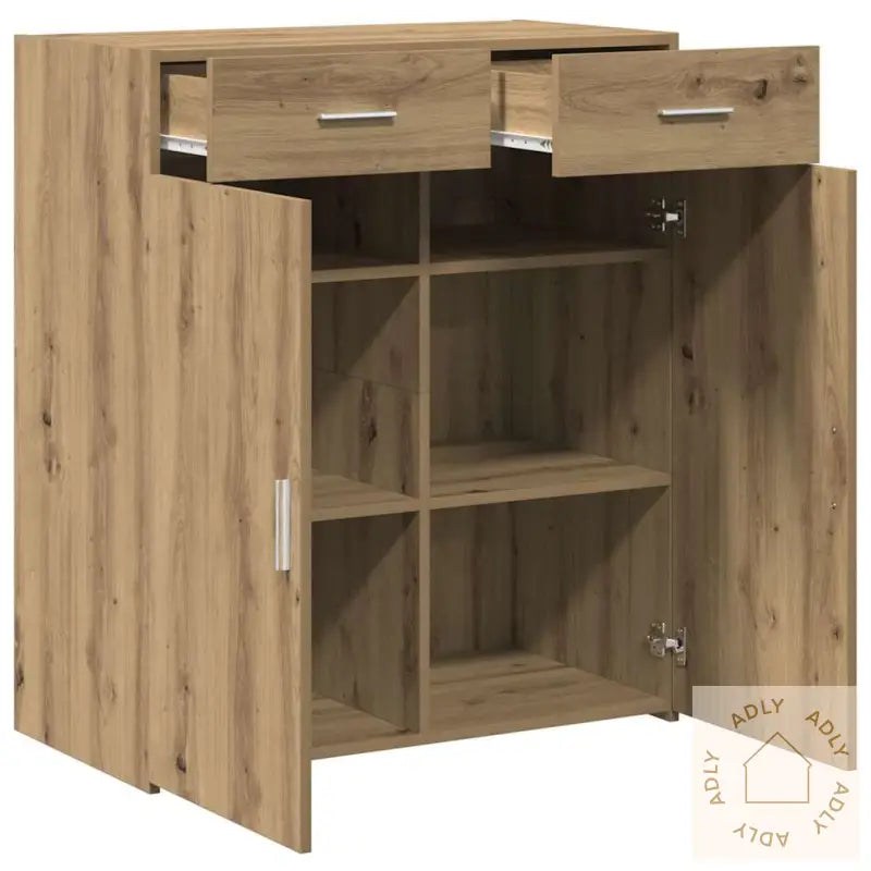 Lagringsskap Artisan Eik 80X42.5X93.5 Cm Konstruert Tre
