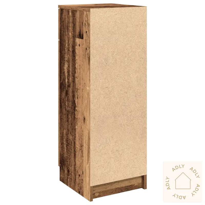 Baderomsskap Gammel Tre 32X34X90 Cm Ingeniørtre