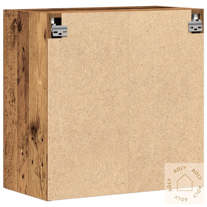 Vegghengt Skap Gamelt Tre 60X31,5X60 Cm Ingeniørtre