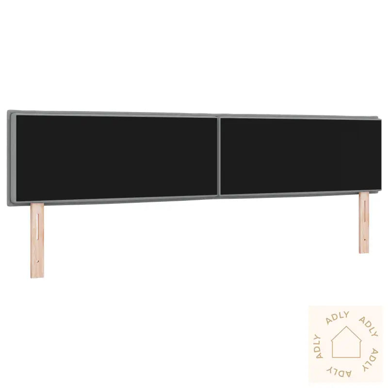 Hodegavl Linje Design Lys Grå 200 Cm Stoff
