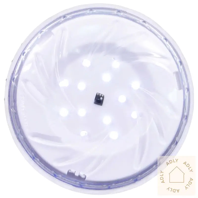 Nedsenkbar Flytende Led-Bassenglampe Med Fjernkontroll Hvit